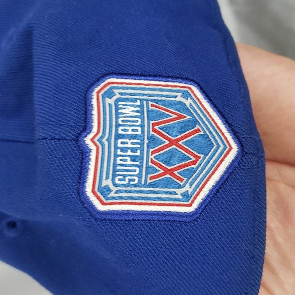 Reebok NFL New York Giants Super Bowl fitted hat. Size 7 1/2 - Picture 3 of 5